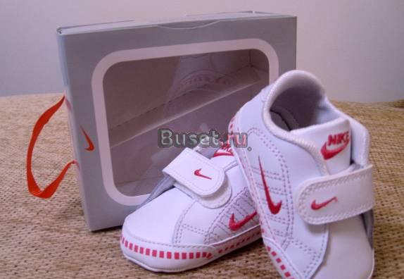 Новые Пинетки-кроссовки nike 6-9 мес Москва