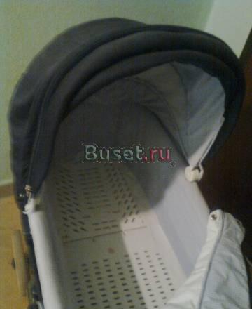 Коляска-Люлька тем.синяя PEG-perego Москва