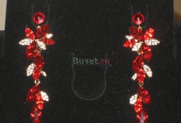 Новые серьги с цирконами и кристаллами Swarovski Санкт-Петербург