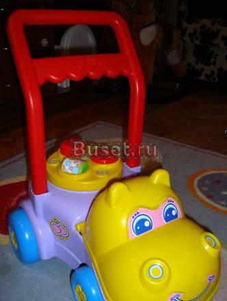 Ходунок-каталка 2 в 1"бегемот"доставка Санкт-Петербург