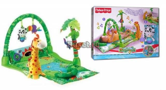 Игровой коврик xТропический лесx Fisher Price Москва