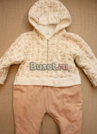 Комбинезончик велюровый 68 р-р Москва