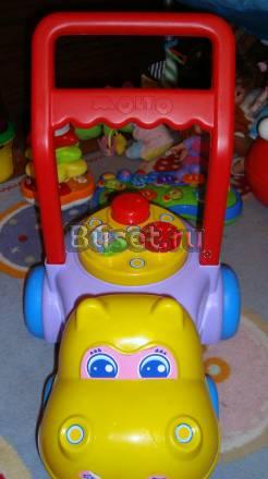 Ходунок-каталка 2 в 1 "бегемот" доставка Санкт-Петербург