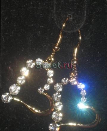 Новые серьги с кристаллами Swarovski Санкт-Петербург