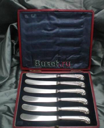 Набор серебрянных ножей для паштета / масла Москва