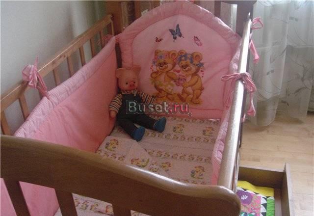 Кроватка детская + стул "Chico" Москва