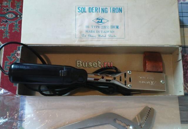 Паяльник молотковый HSL-500,новый Москва