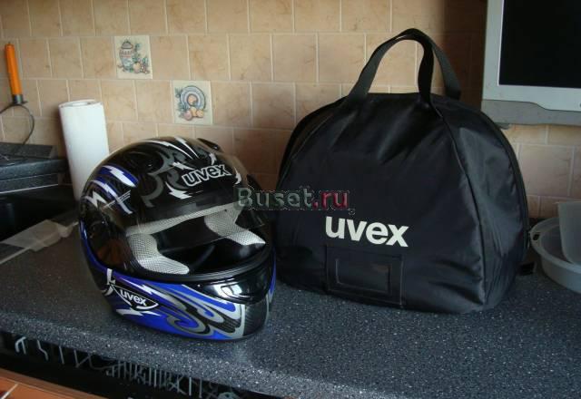 Шлем uvex RS 750 carbon, перчатки Москва