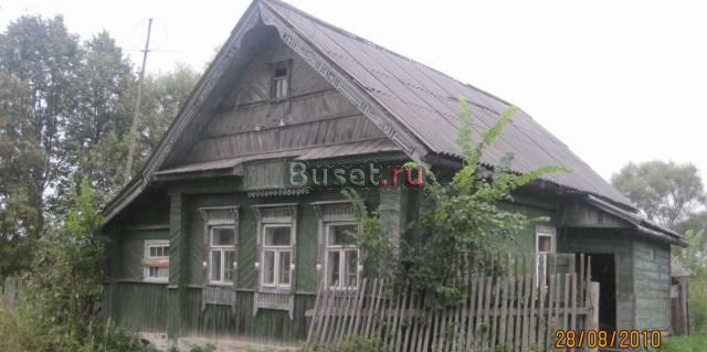 Зимний крепкий сруб у реки в жилом селе. 200 км Гаврилов Посад