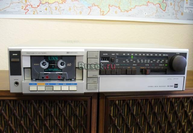 Dual CA 940 кассетная дека ресивер Москва