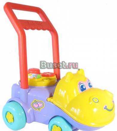 Каталка-ходунки Бегемот с игровым центром Москва