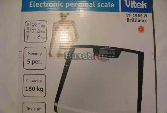 Весы электронные Vitek VT-1966W Москва