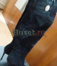 Натуральные замшев ботфорды раз 36-37 Камышин