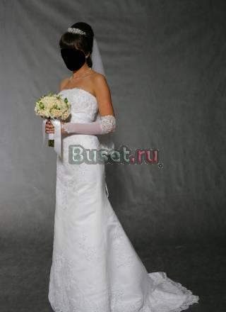 Свадебное платье(фата,перчатки,диадема) Москва