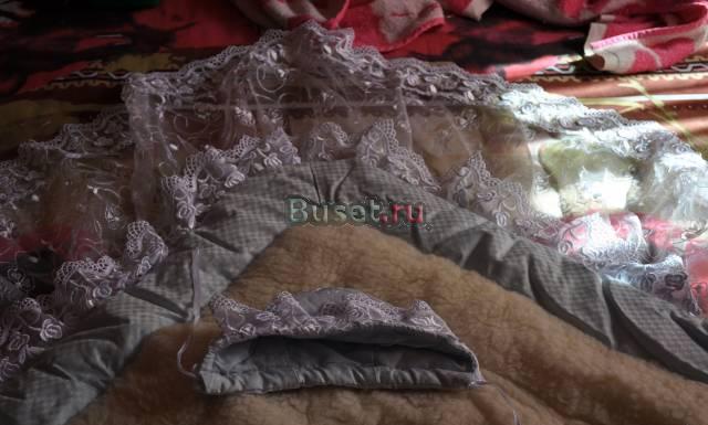 Красивый меховой конверт на выписку Москва