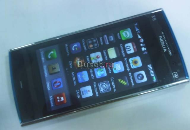 Nokia X6 2симки, Tv, Java +wifi Москва