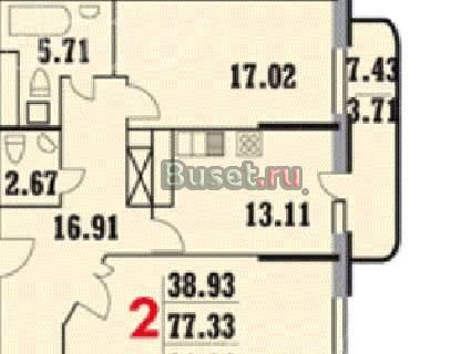Продается квартира м.Кузьминки, Люблино Москва