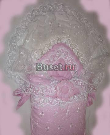 Конверт-одеяло на выписку(для девочки) Москва