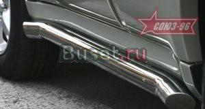 Пороги труба d 76 (союз 96) на Mazda tribute 2005 Санкт-Петербург