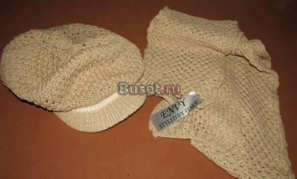 шапка и шарф Санкт-Петербург