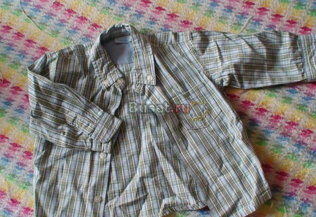 Фирменные рубашка и поло для мальчика 6-12 мес Москва