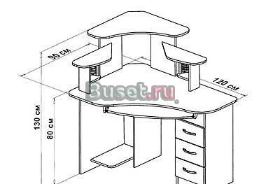 Стол компьютерный Москва