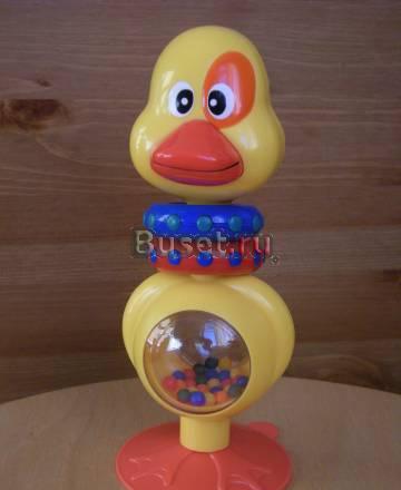 Игрушка  Chicco Веселый Утенок на присоске Москва