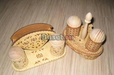 Береста сувениры из бересты и кедра Томск