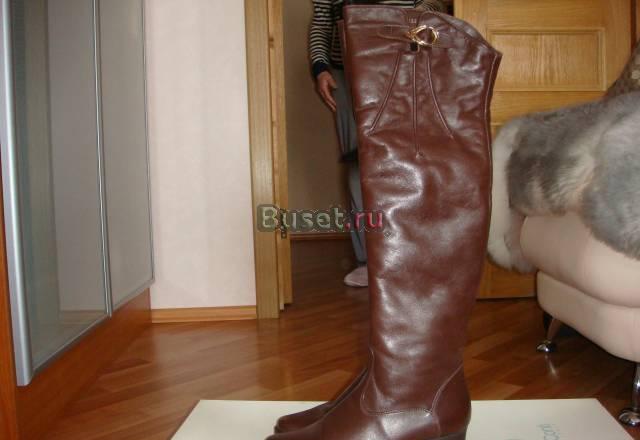 Сапоги Vito del Conti(темно-коричневый на меху) Москва