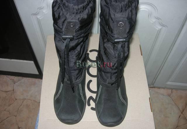 Зимние сапожки ecco на девочку Москва