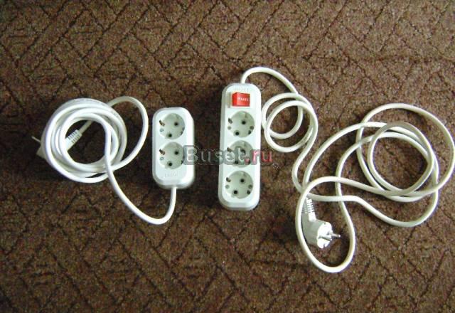 Сетевой фильтр из 2-х розеток,новый,makel-привезу Москва