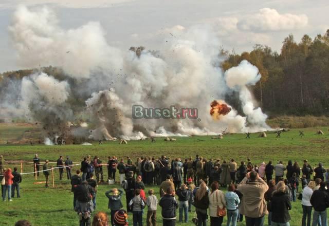 Супершоу на Бородино "Москва за нами -1941год" Москва