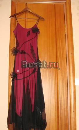 Вечернее платье бордового цвета Санкт-Петербург
