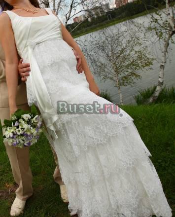 Легкое и очень комфортное свадебное платье Москва