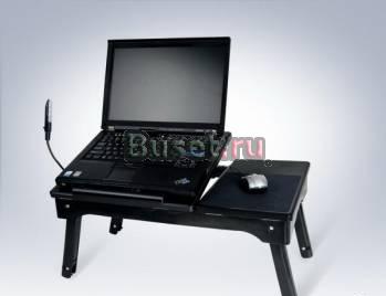 Раскладной стол для ноутбуков +USB Москва