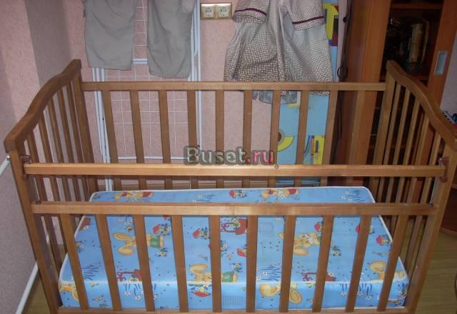 Кроватка с маррасом Москва