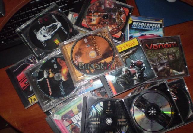 Куча старых игр на CD Москва