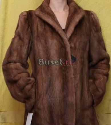 Новая итальянская норковая шуба (полушубок) Москва