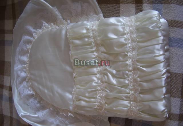 Конверт на выписку кремового цвета Москва