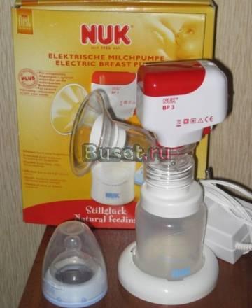 Молокоотсос NUK электрический 1 500 руб Санкт-Петербург