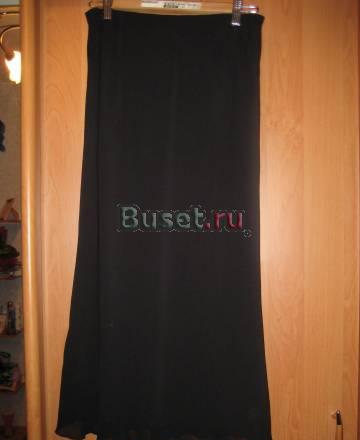 Длинная черная шифоновая юбка Royal Fashion Санкт-Петербург