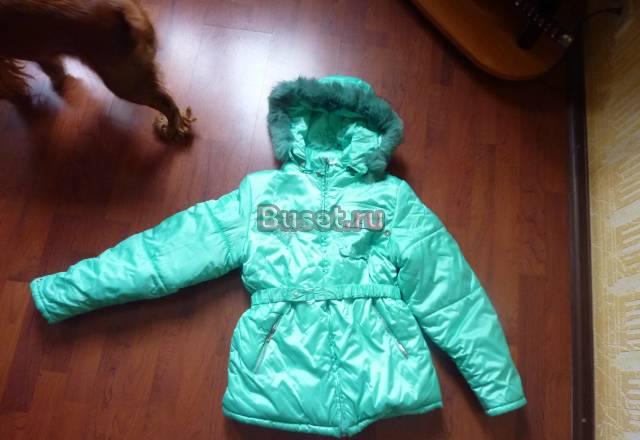 Куртка зимняя р 152  новая за 600 р Москва