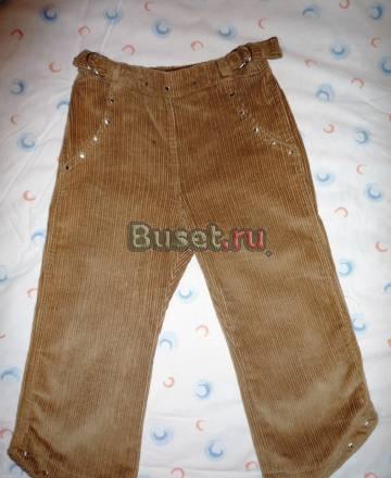 Вельветовые брючки новые на 3-4 года.100 хлопок Москва