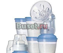 Новый молокоотсос avent isis с контейнерами Москва