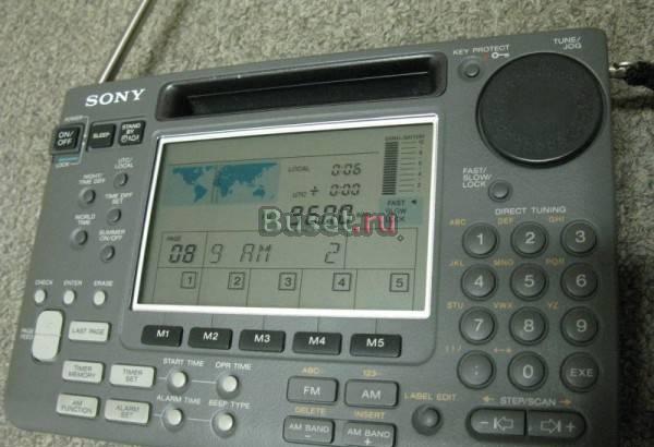 Радиоприемник sony ICF-SW55 (суперкомплектация) Москва