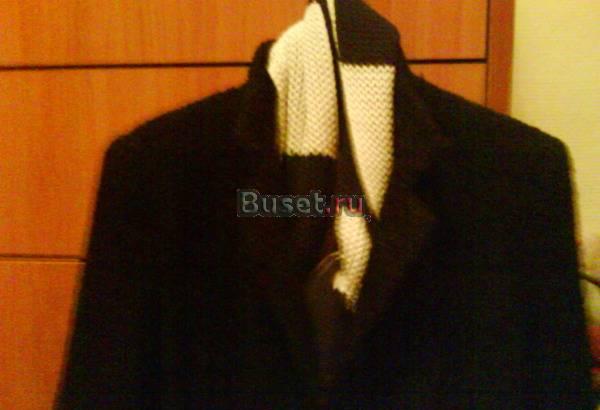 Пальто ,чёрн.букле Москва