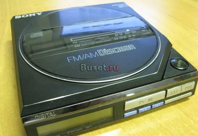 Портативный плеер CD-player discman sony D-55T Москва
