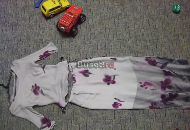 Костюм налето  с длинной юбкой лето р.XS(42) Москва