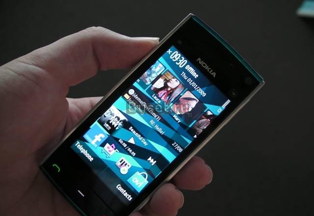 Nokia X6 32GB, White-Blue Москва