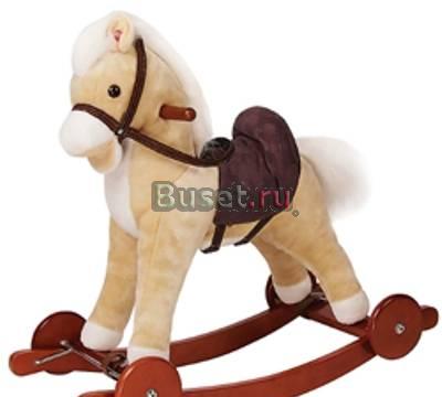 Конь - качалка на колёсах Москва